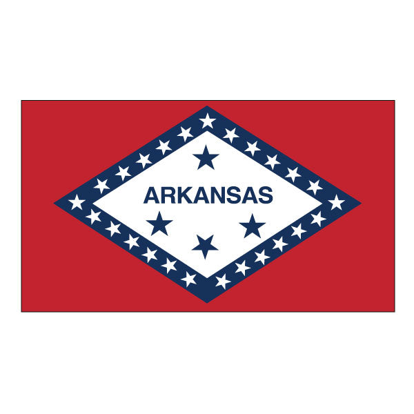 Load image into Gallery viewer, 3' x 5' Nylon State Flags - Header & Grommets