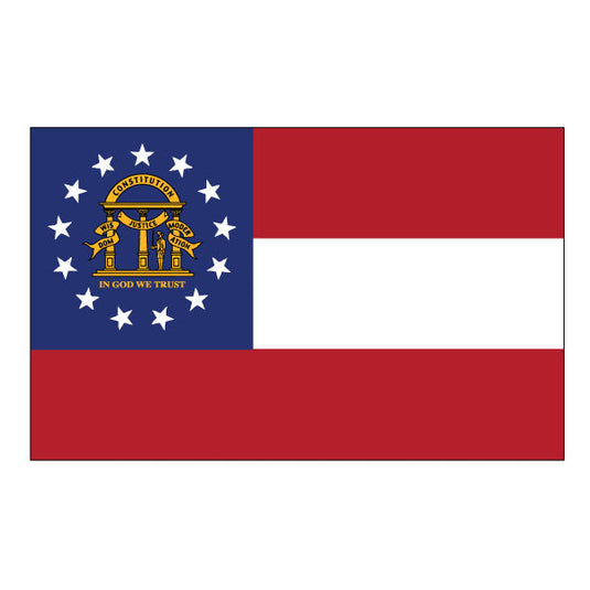 3' x 5' Nylon State Flags - Header & Grommets