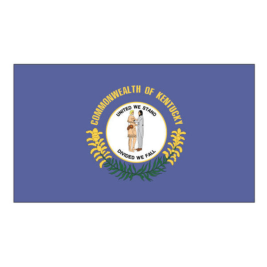 3' x 5' Nylon State Flags - Header & Grommets