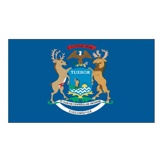 3' x 5' Nylon State Flags - Header & Grommets