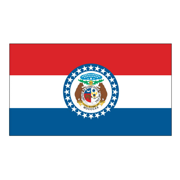 Load image into Gallery viewer, 3' x 5' Nylon State Flags - Header & Grommets