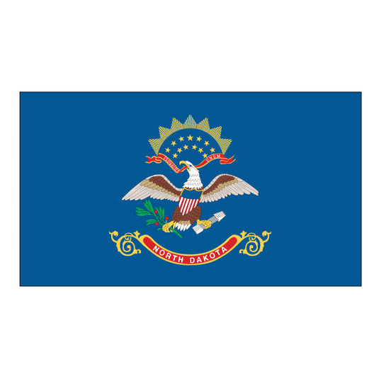 3' x 5' Nylon State Flags - Header & Grommets