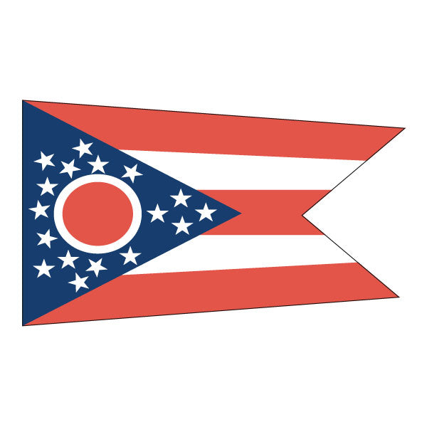 Load image into Gallery viewer, 3' x 5' Nylon State Flags - Header & Grommets
