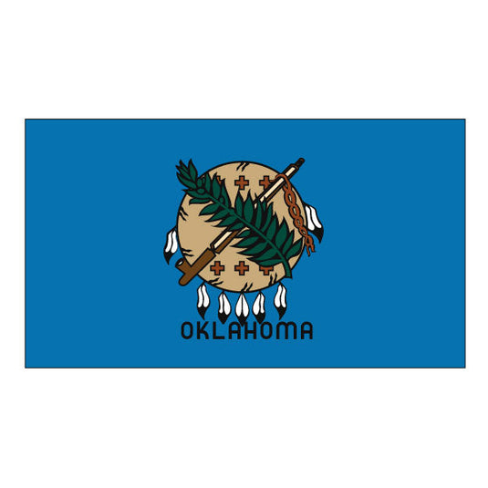 3' x 5' Nylon State Flags - Header & Grommets