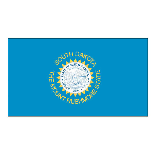 3' x 5' Nylon State Flags - Header & Grommets