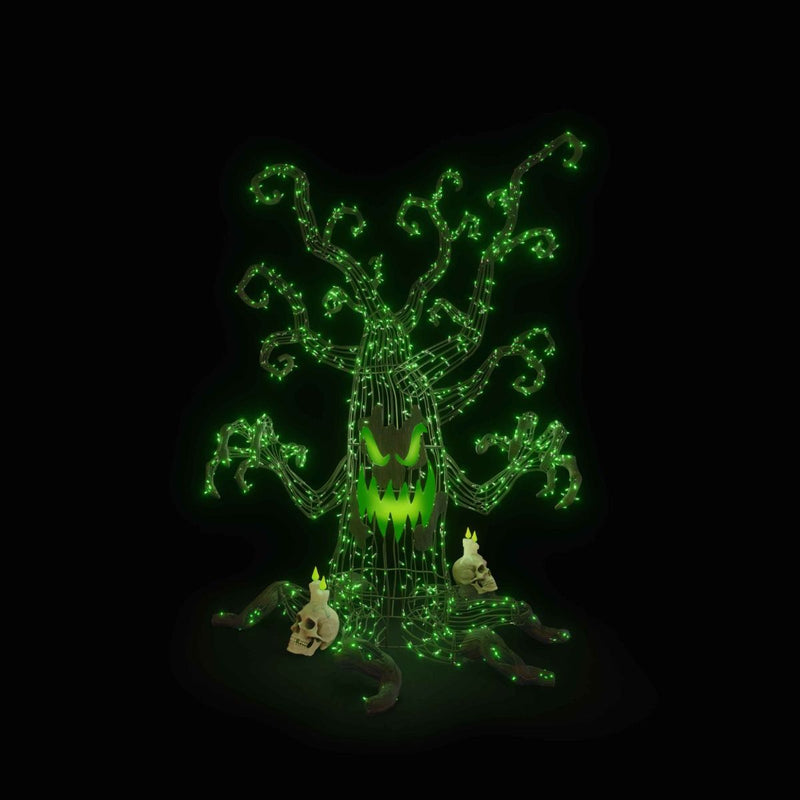 Load image into Gallery viewer, Giant Spooky Tree Light Display