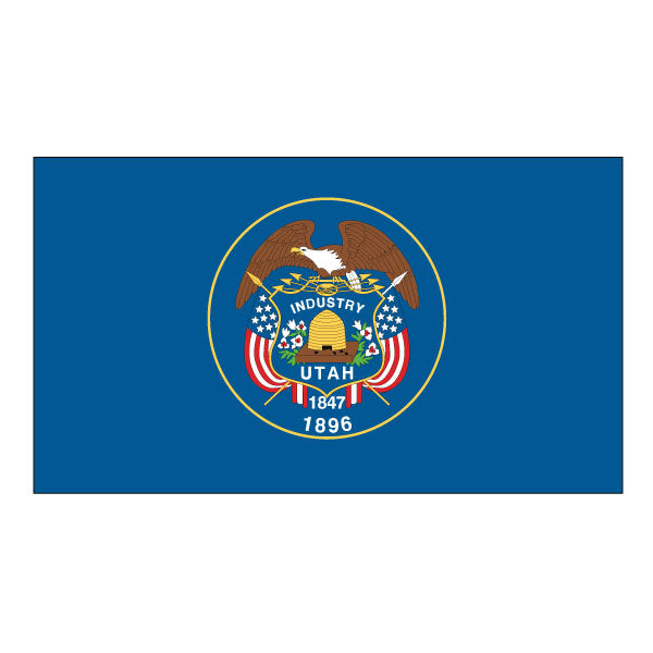Load image into Gallery viewer, 3' x 5' Nylon State Flags - Header & Grommets