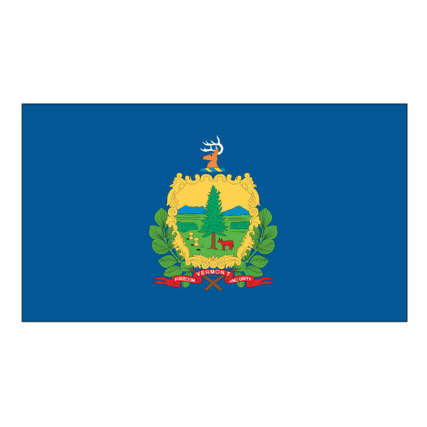Load image into Gallery viewer, 3' x 5' Polyester State Flags - Header & Grommets