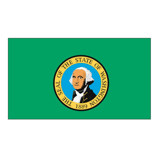 3' x 5' Nylon State Flags - Header & Grommets