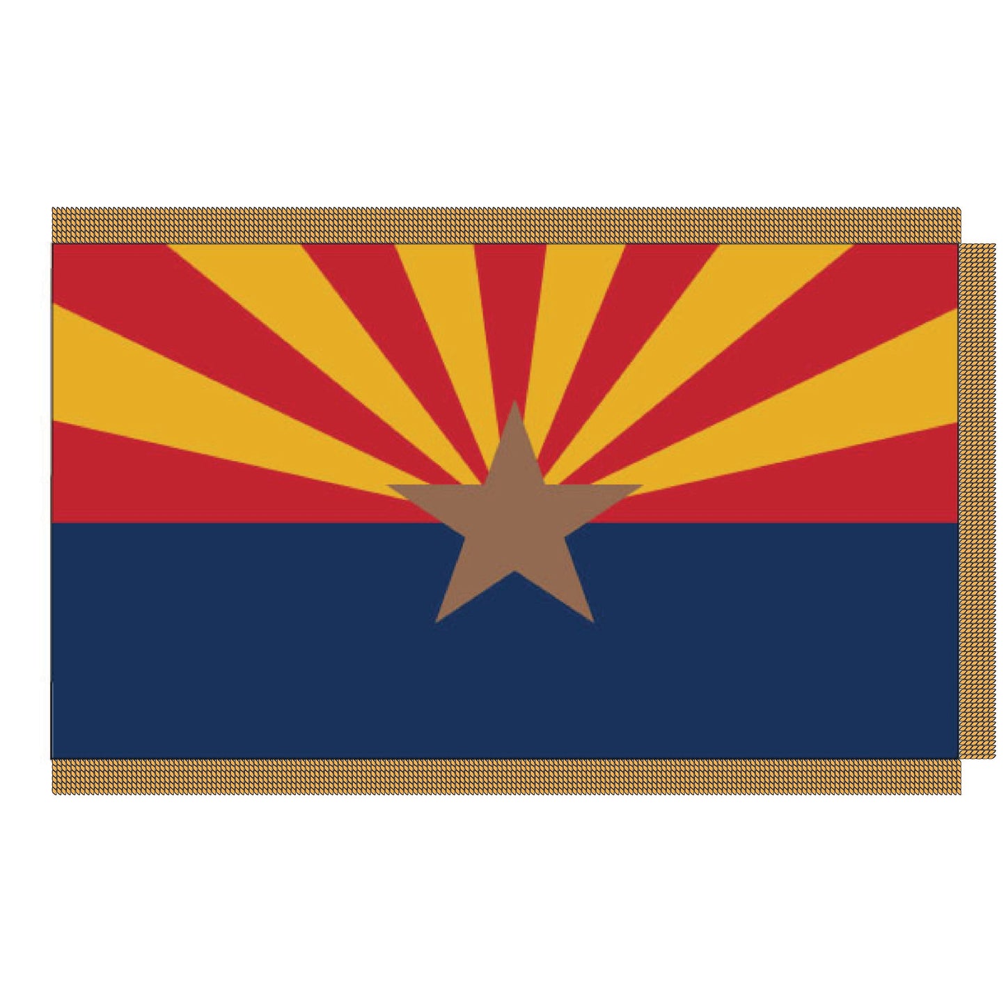 4' x 6' Crown Nylon State Flags