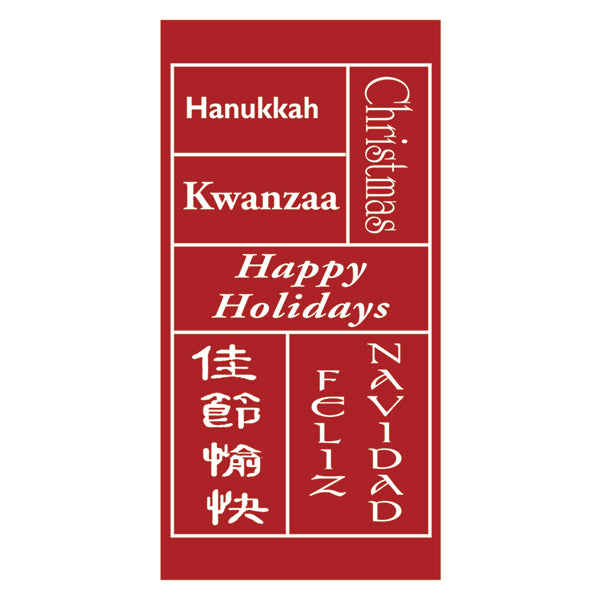 BS136 International Welcome - Pole Banner