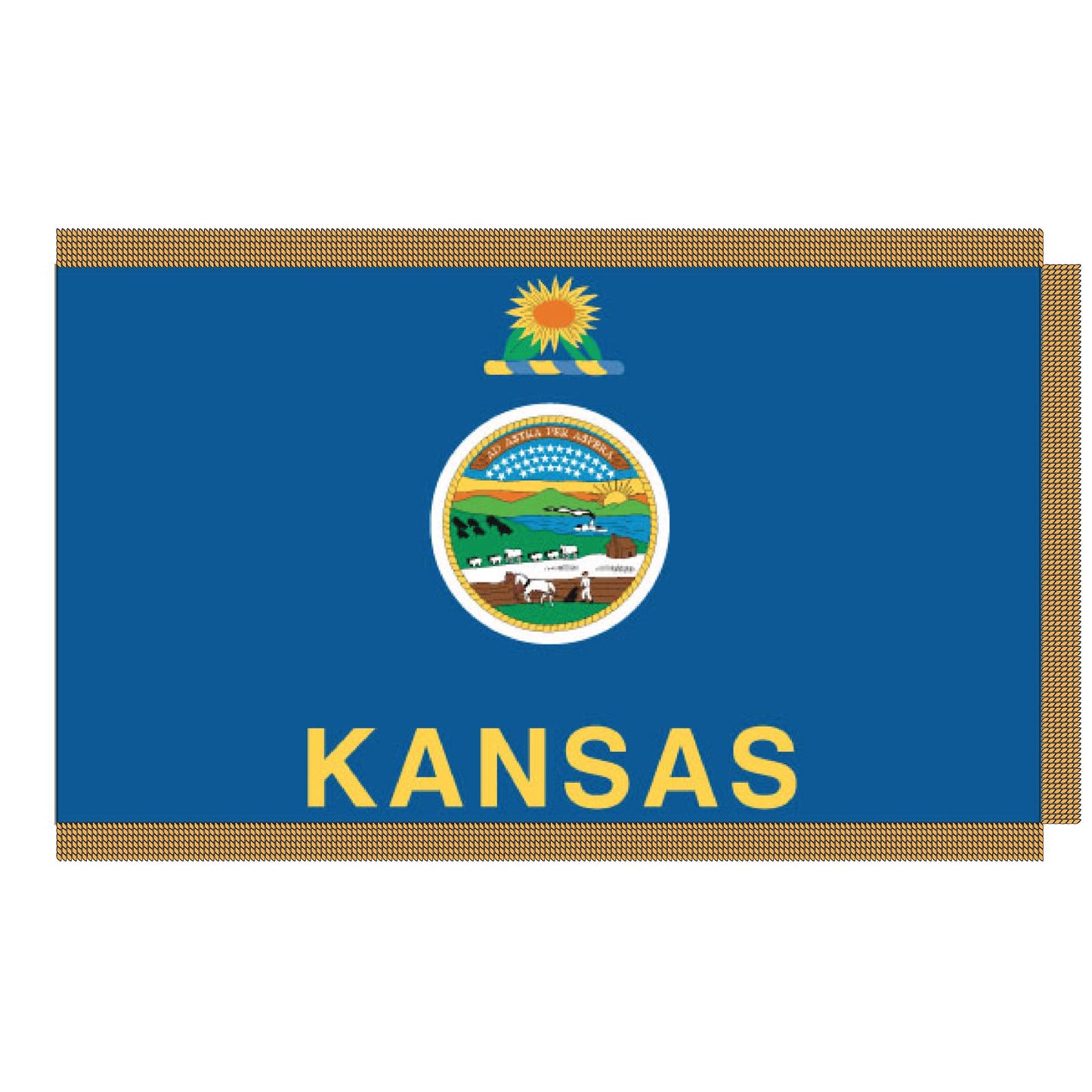 4' x 6' Crown Nylon State Flags