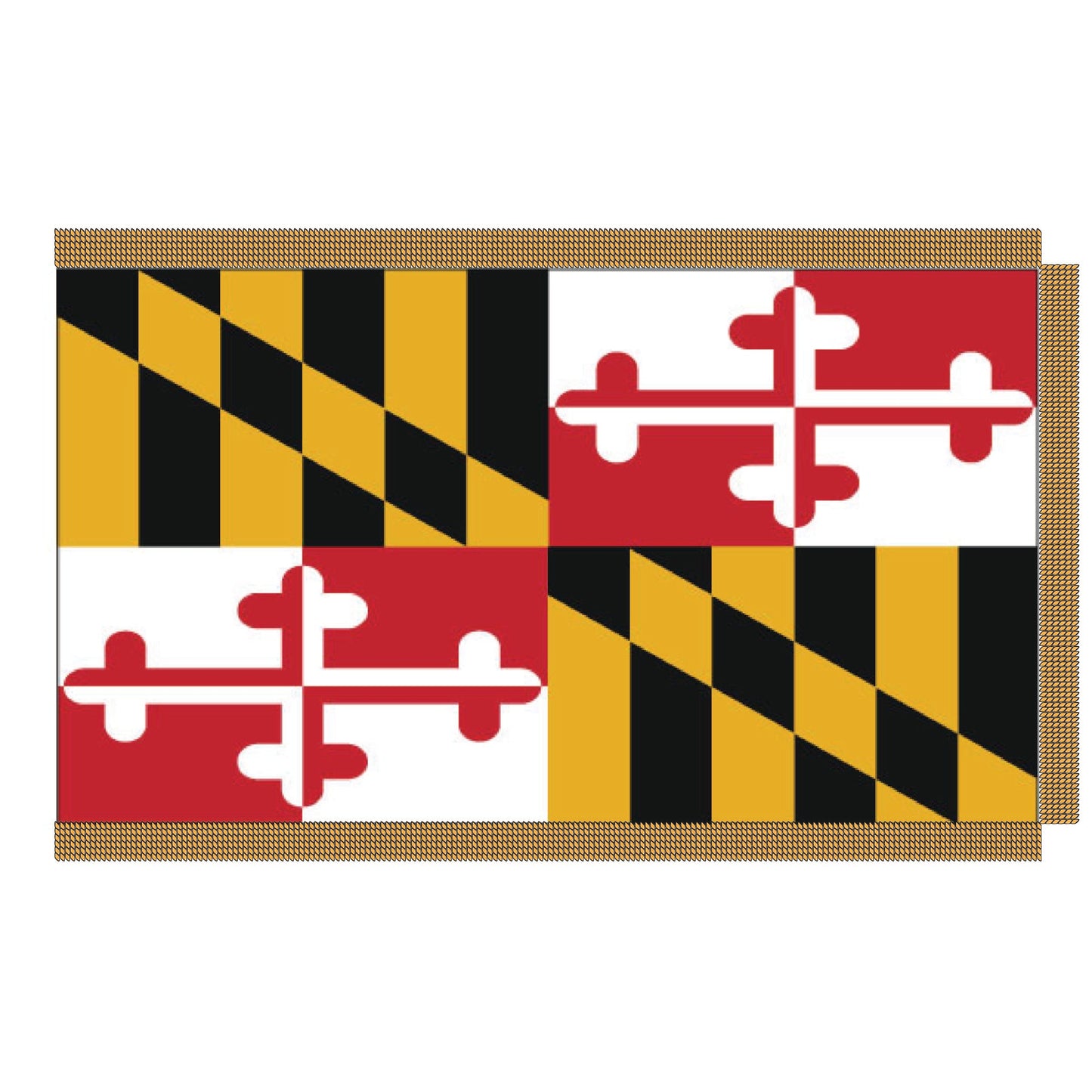 4' x 6' Crown Nylon State Flags