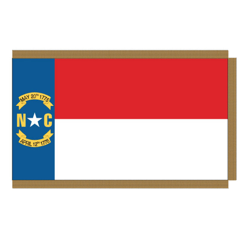 Load image into Gallery viewer, 4' x 6' Pole Hem and Fringe Nylon State Flags