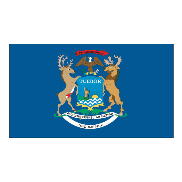 Load image into Gallery viewer, 4' x 6' Polyester State Flags - Header & Grommets