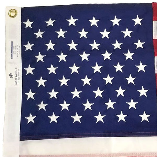 30' x 60' U.S. Flag - Nylon - Header & Grommet