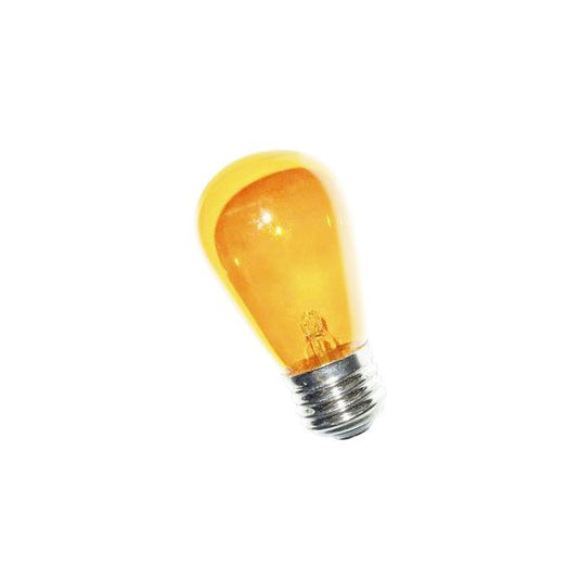 Yellow S14 Transparent LED Sign Bulb