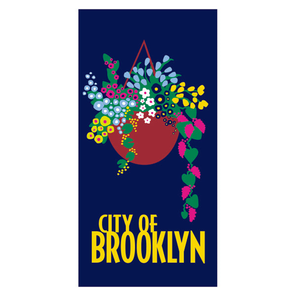 Load image into Gallery viewer, Spring Flowers in Planter - Pole Banner