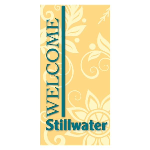 Load image into Gallery viewer, Spring Welcome - Pole Banner