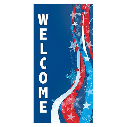 Stars & Stripes - Pole Banner