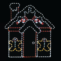 10' Gingerbread House Ground Mount Christmas Decoration