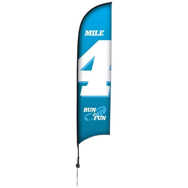 Load image into Gallery viewer, 13&#39; Feather Flag - Razor Banner Flag Kit - Single-Sided
