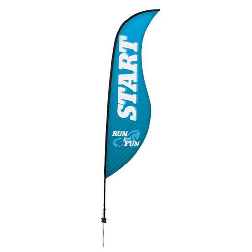 13' Sabre Flag - Advertising Banner Kit