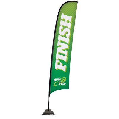 17' Feather Flag - Razor Banner Flag Kit - Single-Sided - Display Sales
