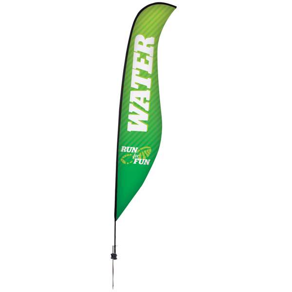 Load image into Gallery viewer, 17&#39; Sabre Flag - Advertising Banner Kit
