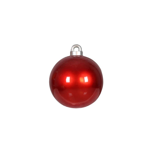 3' Red Christmas Ball Ornament Fiberglass Christmas Decoration
