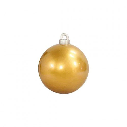 3' Gold Christmas Ball Ornament Fiberglass Christmas Decoration