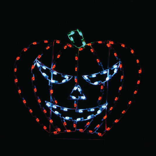 3.5' Jack-O-Lantern Pole Mount Halloween Decoration