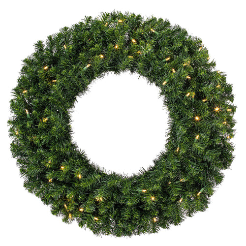 Prelit Commercial Christmas Wall Wreaths
