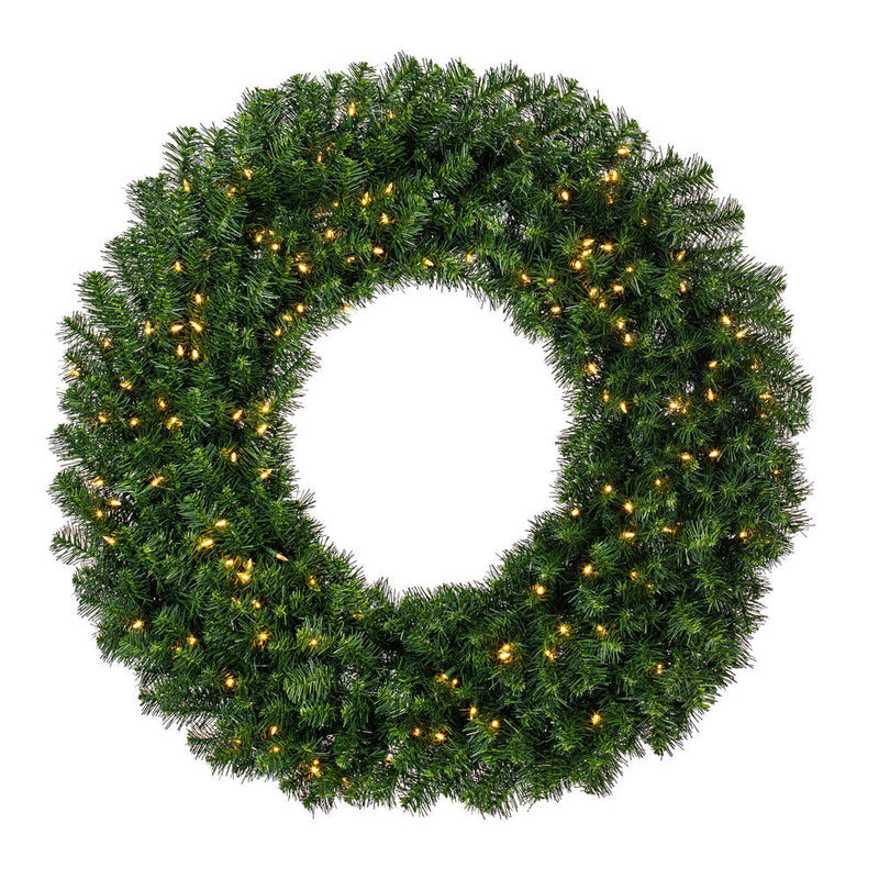 Load image into Gallery viewer, 48&quot; Pre-Lit LED Artificial Commercial Christmas Wreath
