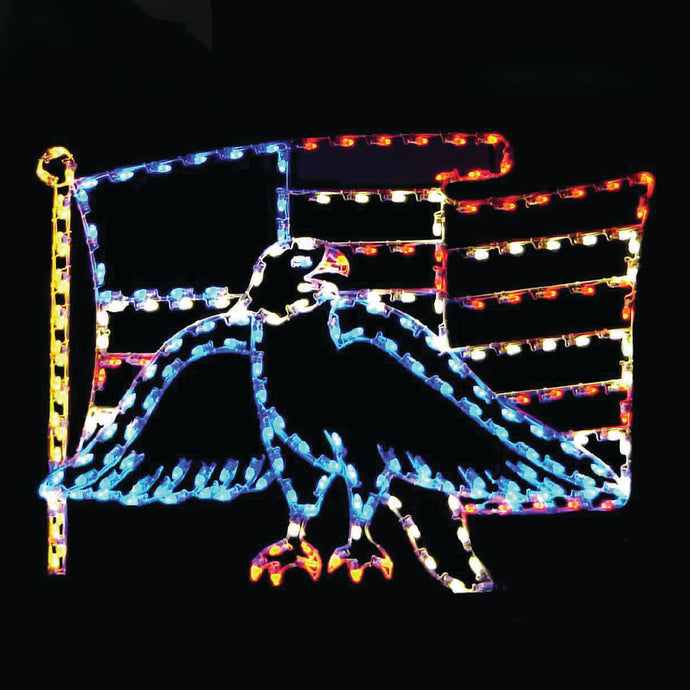 Display Eagle Patriotic Light Displays - Display Sales