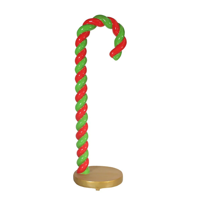 Load image into Gallery viewer, 7&#39; Candy Cane Fiberglass Christmas Decoration
