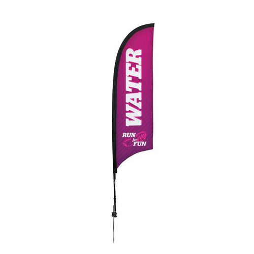 7' Feather Flag - Razor Banner Flag Kit - Single-Sided