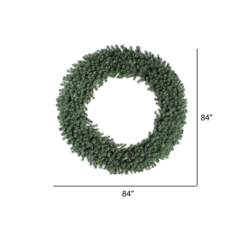 Load image into Gallery viewer, 84&quot; Unlit Artificial Commercial Christmas Wreath

