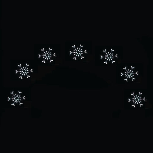 8' x 14' Snowflake Arch