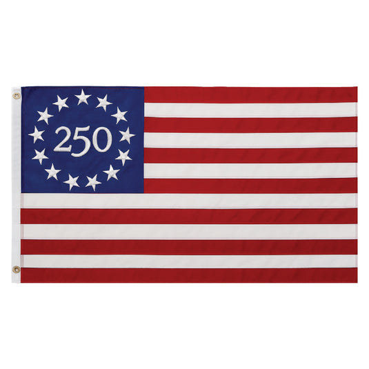 3' x 5' Commemorative Betsy Ross Edition America2500 Flag