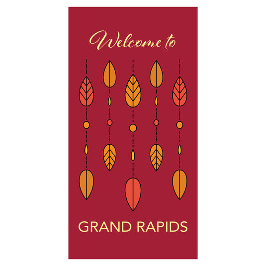 BS707 Happy Autumn - Pole Banner