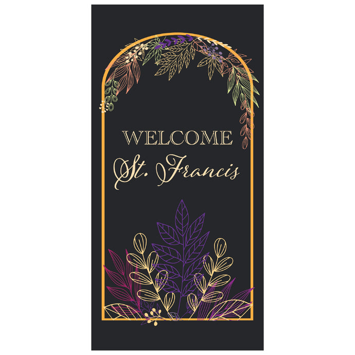 BS727 Welcome Fall - Pole Banner