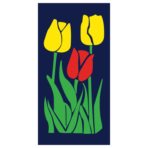 BS869 Fresh Tulips - Pole Banner