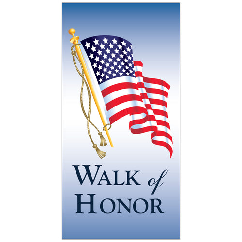D191 Walk of Honor - Pole Banner