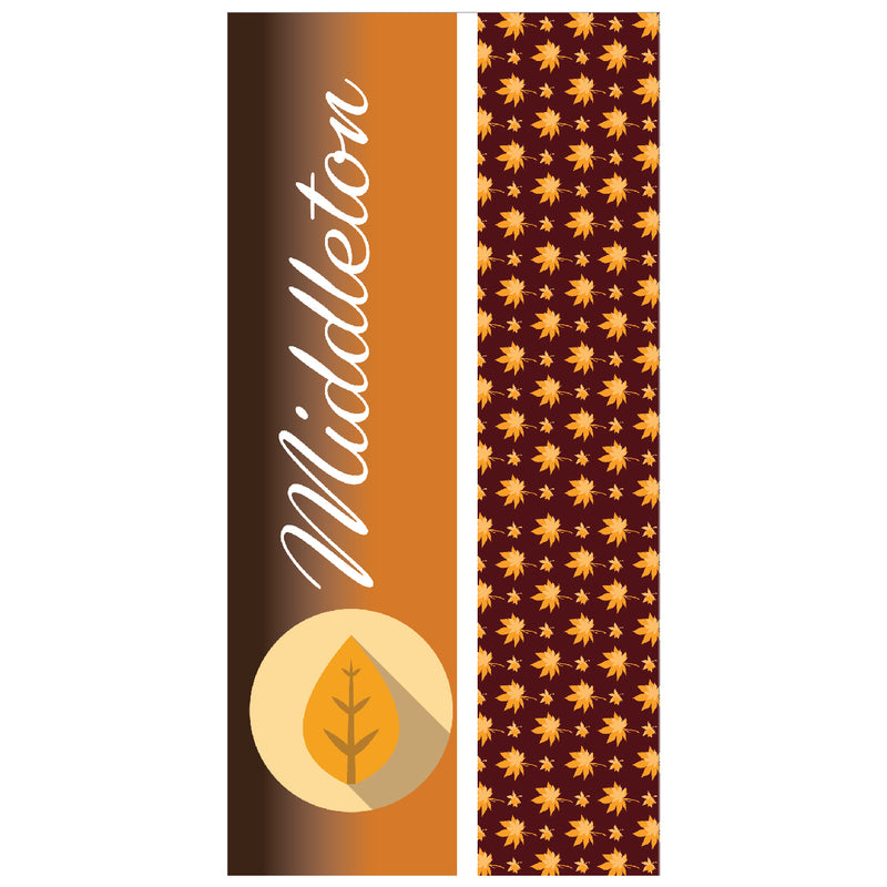 Load image into Gallery viewer, D607 Seasonal Welcome Fall/Autumn - Pole Banner
