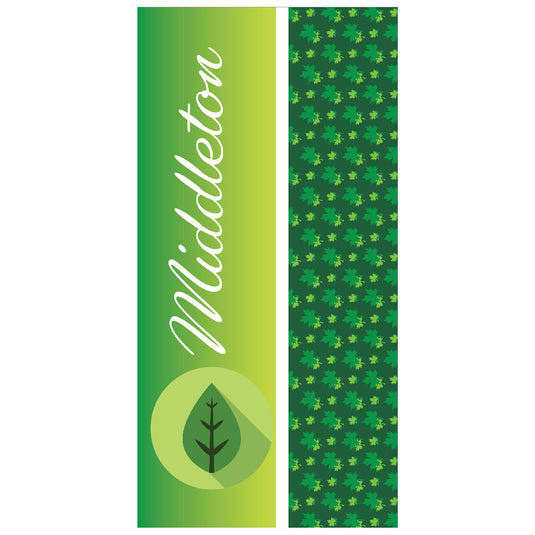 D607 Seasonal Welcome Spring - Pole Banner