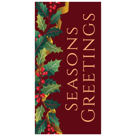 D697 Greetings - Pole Banner