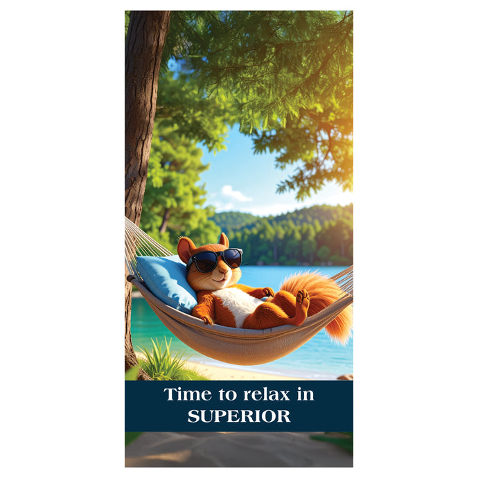 D741 Relax - Pole Banner