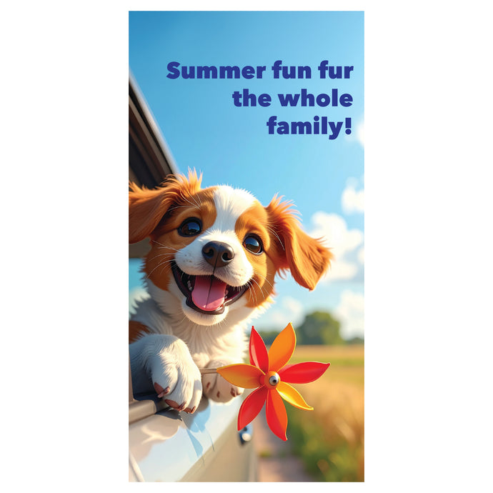 D742 Fun - Pole Banner