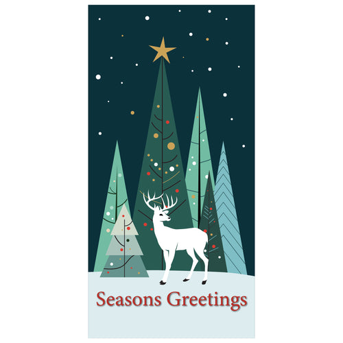 D772 Winter's Night - Pole Banner